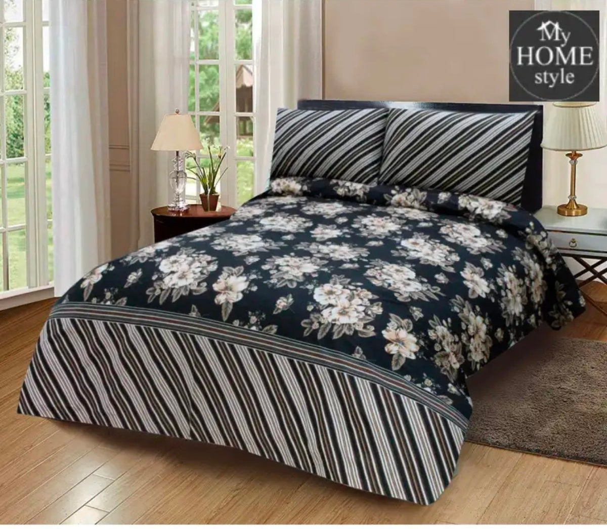 3piece double bedsheet